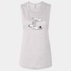 Ladies' Bella Flowy Scoop Muscle Tank Thumbnail