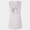 Ladies' Bella Flowy Scoop Muscle Tank Thumbnail
