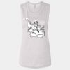 Ladies' Bella Flowy Scoop Muscle Tank Thumbnail