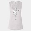 Ladies' Bella Flowy Scoop Muscle Tank Thumbnail