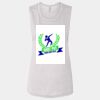 Ladies' Bella Flowy Scoop Muscle Tank Thumbnail