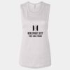 Ladies' Bella Flowy Scoop Muscle Tank Thumbnail