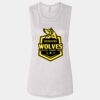 Ladies' Bella Flowy Scoop Muscle Tank Thumbnail