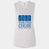 Ladies' Bella Flowy Scoop Muscle Tank Thumbnail
