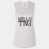 Ladies' Bella Flowy Scoop Muscle Tank Thumbnail
