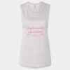 Ladies' Bella Flowy Scoop Muscle Tank Thumbnail