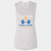 Ladies' Bella Flowy Scoop Muscle Tank Thumbnail