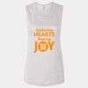 Ladies' Bella Flowy Scoop Muscle Tank Thumbnail