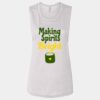 Ladies' Bella Flowy Scoop Muscle Tank Thumbnail