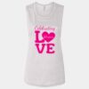 Ladies' Bella Flowy Scoop Muscle Tank Thumbnail