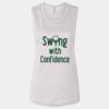 Ladies' Bella Flowy Scoop Muscle Tank Thumbnail