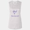 Ladies' Bella Flowy Scoop Muscle Tank Thumbnail