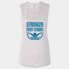 Ladies' Bella Flowy Scoop Muscle Tank Thumbnail