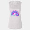 Ladies' Bella Flowy Scoop Muscle Tank Thumbnail