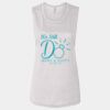 Ladies' Bella Flowy Scoop Muscle Tank Thumbnail
