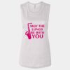 Ladies' Bella Flowy Scoop Muscle Tank Thumbnail