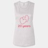 Ladies' Bella Flowy Scoop Muscle Tank Thumbnail