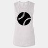 Ladies' Bella Flowy Scoop Muscle Tank Thumbnail