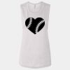 Ladies' Bella Flowy Scoop Muscle Tank Thumbnail