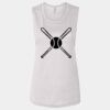 Ladies' Bella Flowy Scoop Muscle Tank Thumbnail
