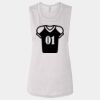 Ladies' Bella Flowy Scoop Muscle Tank Thumbnail