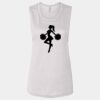 Ladies' Bella Flowy Scoop Muscle Tank Thumbnail