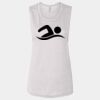 Ladies' Bella Flowy Scoop Muscle Tank Thumbnail