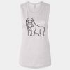 Ladies' Bella Flowy Scoop Muscle Tank Thumbnail