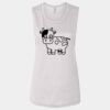 Ladies' Bella Flowy Scoop Muscle Tank Thumbnail