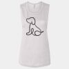 Ladies' Bella Flowy Scoop Muscle Tank Thumbnail