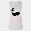 Ladies' Bella Flowy Scoop Muscle Tank Thumbnail