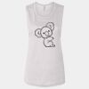 Ladies' Bella Flowy Scoop Muscle Tank Thumbnail