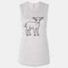 Ladies' Bella Flowy Scoop Muscle Tank Thumbnail