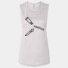 Ladies' Bella Flowy Scoop Muscle Tank Thumbnail