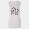 Ladies' Bella Flowy Scoop Muscle Tank Thumbnail