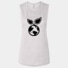 Ladies' Bella Flowy Scoop Muscle Tank Thumbnail