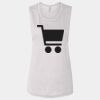 Ladies' Bella Flowy Scoop Muscle Tank Thumbnail