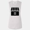 Ladies' Bella Flowy Scoop Muscle Tank Thumbnail
