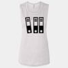 Ladies' Bella Flowy Scoop Muscle Tank Thumbnail