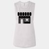 Ladies' Bella Flowy Scoop Muscle Tank Thumbnail