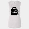Ladies' Bella Flowy Scoop Muscle Tank Thumbnail
