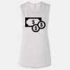 Ladies' Bella Flowy Scoop Muscle Tank Thumbnail