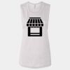 Ladies' Bella Flowy Scoop Muscle Tank Thumbnail