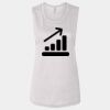 Ladies' Bella Flowy Scoop Muscle Tank Thumbnail