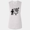 Ladies' Bella Flowy Scoop Muscle Tank Thumbnail