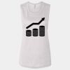 Ladies' Bella Flowy Scoop Muscle Tank Thumbnail