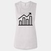 Ladies' Bella Flowy Scoop Muscle Tank Thumbnail