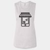 Ladies' Bella Flowy Scoop Muscle Tank Thumbnail