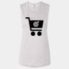 Ladies' Bella Flowy Scoop Muscle Tank Thumbnail