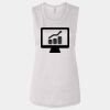 Ladies' Bella Flowy Scoop Muscle Tank Thumbnail